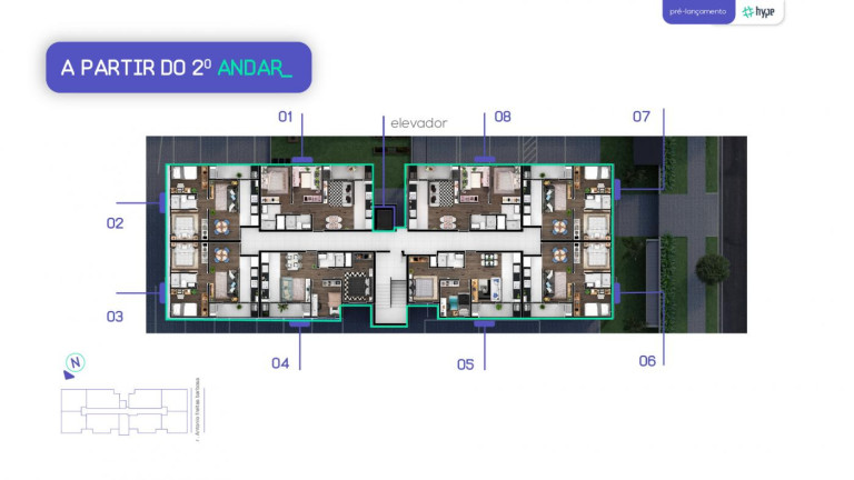 Imagem Apartamento com 2 Quartos à Venda, 49 m² em Capão Raso - Curitiba Imagem Apartamento com 2 Quartos à Venda, 49 m² em Capão Raso - Curitiba