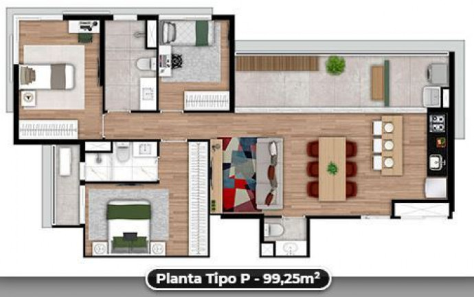 Imagem Apartamento com 2 Quartos à Venda, 74 m² em Vila Mariana - São Paulo