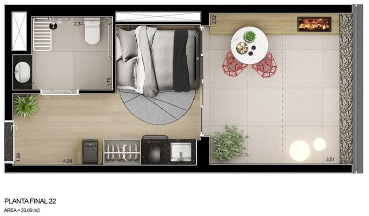 Imagem Imóvel com 3 Quartos à Venda, 70 m² em Vila Mariana - São Paulo