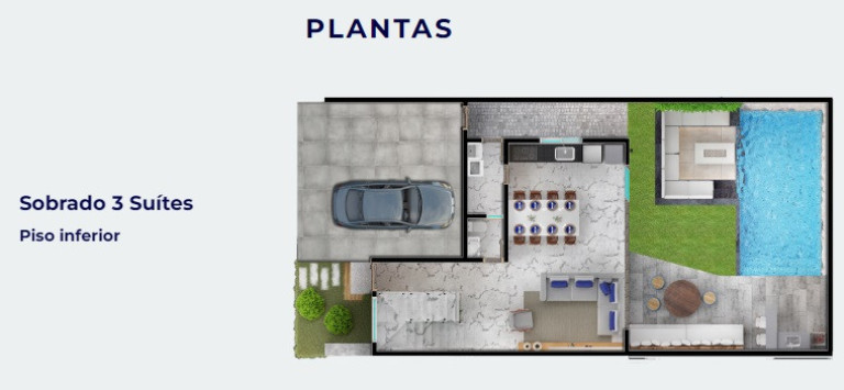 Imagem Casa de Condomínio com 3 Quartos à Venda, 167 m² em Jardim Europa - Goiania