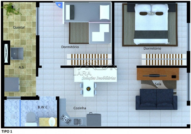 Imagem Apartamento com 2 Quartos à Venda, 35 m² em Jardim Nordeste - São Paulo