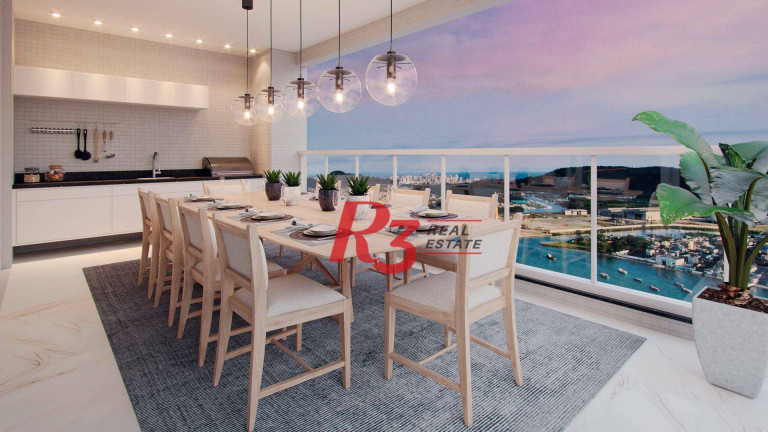 Imagem Apartamento com 3 Quartos à Venda, 227 m² em Ponta Da Praia - Santos