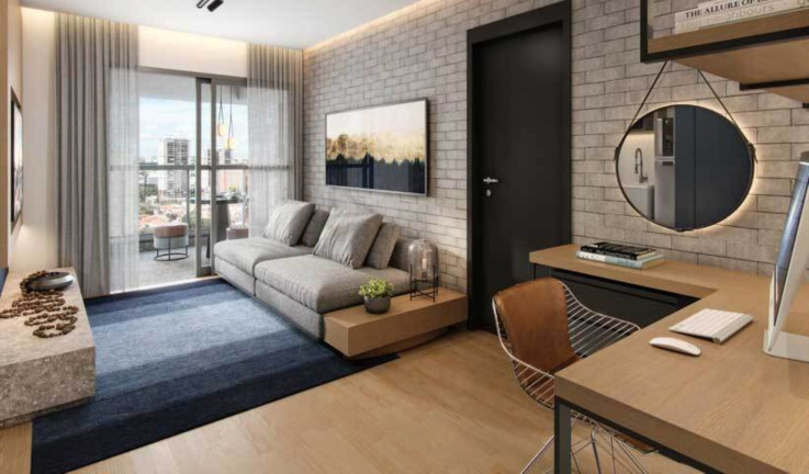 Imagem Apartamento com 1 Quarto à Venda, 48 m² em Santo Amaro - São Paulo