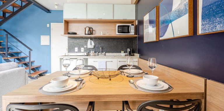 Imagem Apartamento com 1 Quarto para Alugar, 60 m² em Itaim Bibi - São Paulo