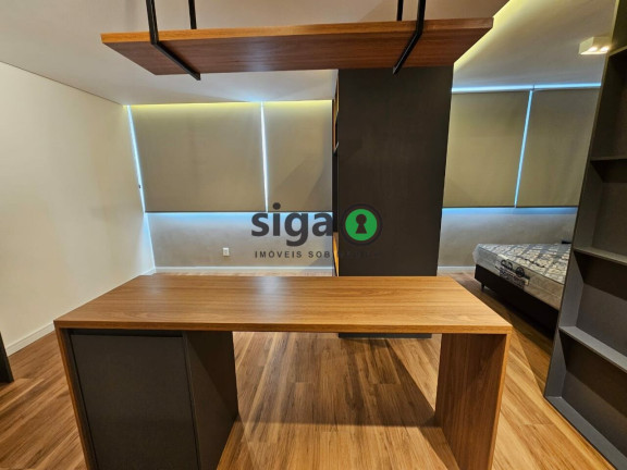 Imagem Apartamento com 1 Quarto para Alugar, 38 m² em Chácara Santo Antônio (zona Sul) - São Paulo