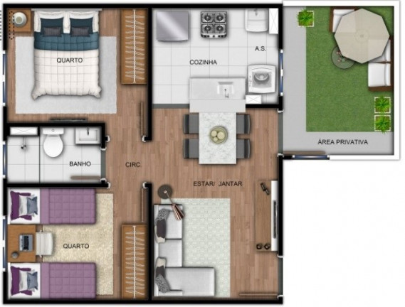 Imagem Apartamento com 2 Quartos à Venda, 43 m² em Jardim City - Guarulhos Imagem Apartamento com 2 Quartos à Venda, 43 m² em Jardim City - Guarulhos