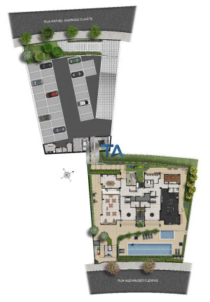 Imagem Imóvel com 3 Quartos à Venda, 104 m² em Nova Campinas - Campinas
