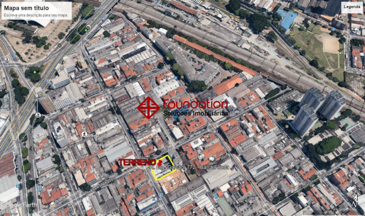 Imagem Terreno à Venda, 959 m² em Barra Funda - São Paulo Imagem Terreno à Venda, 959 m² em Barra Funda - São Paulo