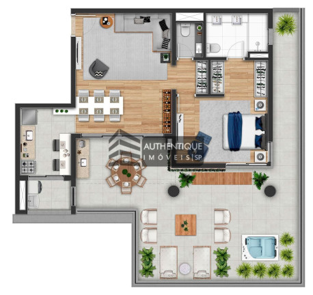 Imagem Apartamento com 1 Quarto à Venda, 79 m² em Moema - São Paulo Imagem Apartamento com 1 Quarto à Venda, 79 m² em Moema - São Paulo