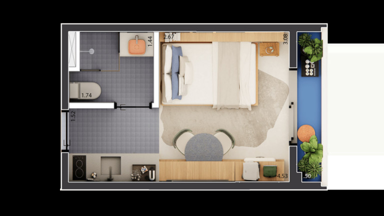 Imagem Imóvel com 1 Quarto à Venda, 45 m² em Vila Buarque - São Paulo Imagem Imóvel com 1 Quarto à Venda, 45 m² em Vila Buarque - São Paulo