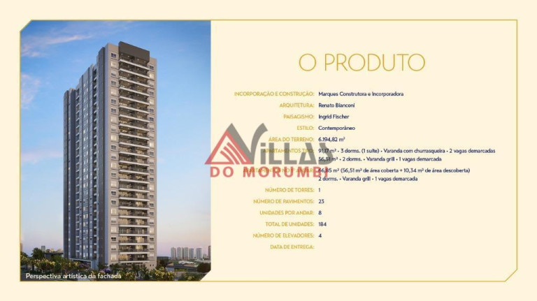 Imagem Apartamento com 2 Quartos à Venda, 56 m² em Vila Andrade - São Paulo