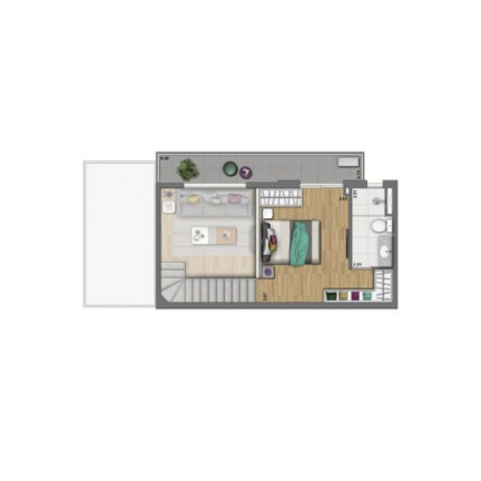 Imagem Apartamento com 1 Quarto à Venda, 30 m² em Consolação - São Paulo