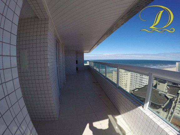 Apartamento com 3 Quartos à Venda, 139 m² em Vila Guilhermina - Praia Grande