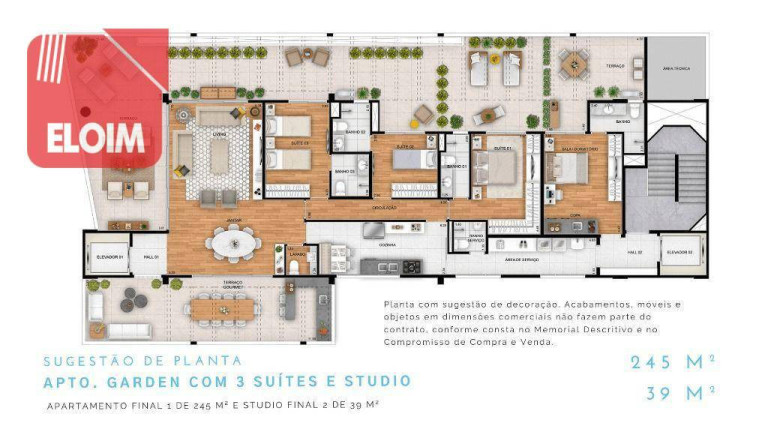 Imagem Apartamento com 3 Quartos à Venda, 285 m² em Jardins - São Paulo