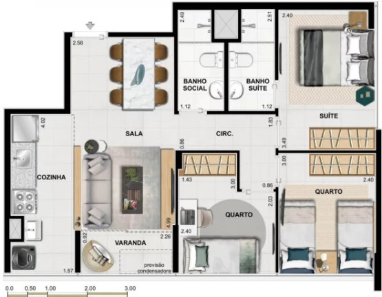 Imagem Imóvel com 3 Quartos à Venda, 60 m² em Barra Da Tijuca - Rio De Janeiro Imagem Imóvel com 3 Quartos à Venda, 60 m² em Barra Da Tijuca - Rio De Janeiro