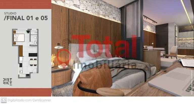 Imagem Apartamento com 1 Quarto à Venda, 35 m² em Horto - Ipatinga