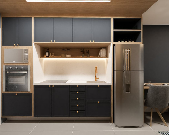 Imagem Apartamento com 1 Quarto à Venda, 36 m² em Mercês - Curitiba