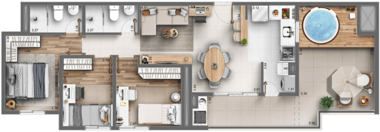 Imagem Apartamento com 3 Quartos à Venda, 60 m² em Freguesia Do ó - São Paulo Imagem Apartamento com 3 Quartos à Venda, 60 m² em Freguesia Do ó - São Paulo