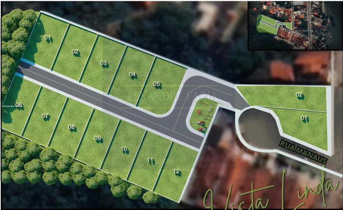 Terreno à Venda, 250 m² em Varadouro - São Sebastião