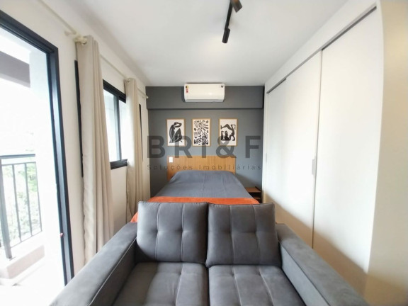 Imagem Apartamento com 1 Quarto para Alugar, 30 m² em Campo Belo - São Paulo Imagem Apartamento com 1 Quarto para Alugar, 30 m² em Campo Belo - São Paulo
