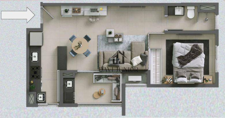 Imagem Apartamento com 1 Quarto à Venda, 48 m² em Alto Da Boa Vista - Sorocaba Imagem Apartamento com 1 Quarto à Venda, 48 m² em Alto Da Boa Vista - Sorocaba