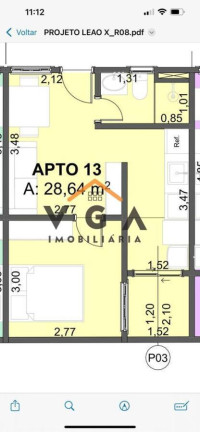 Imagem Apartamento com 2 Quartos à Venda, 28 m² em Vila Formosa - São Paulo