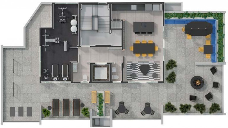 Imagem Imóvel com 1 Quarto à Venda, 23 m² em Mercês - Curitiba Imagem Imóvel com 1 Quarto à Venda, 23 m² em Mercês - Curitiba