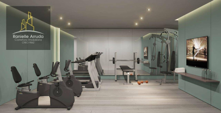 Imagem Apartamento com 1 Quarto à Venda, 57 m² em Jardim Oceania - João Pessoa
