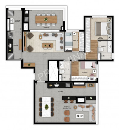 Imagem Imóvel com 3 Quartos à Venda, 93 m² em Jardim Prudência - São Paulo
