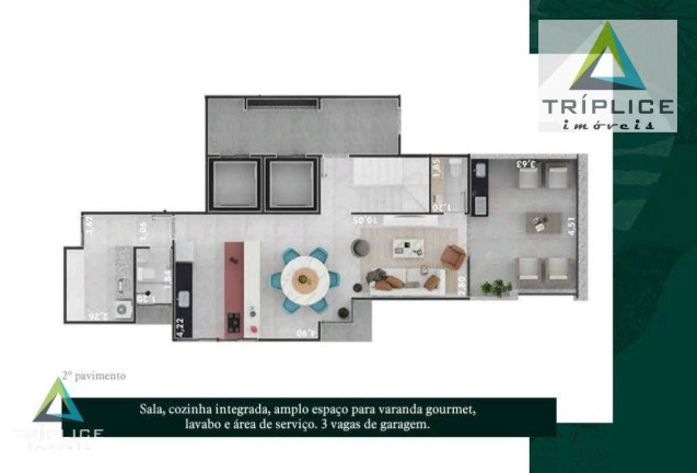 Imagem Cobertura com 3 Quartos à Venda, 200 m² em Santa Helena - Juiz De Fora