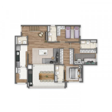 Imagem Apartamento com 3 Quartos à Venda, 110 m² em Parque São Jorge - São Paulo