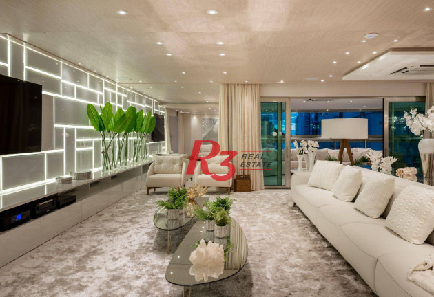 Apartamento com 4 Quartos à Venda, 487 m² em Ponta Da Praia - Santos