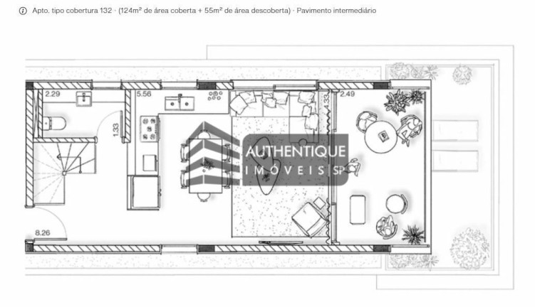 Imagem Apartamento com 1 Quarto à Venda, 114 m² em Itaim Bibi - São Paulo