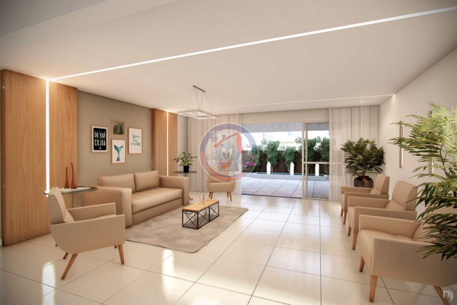 Imagem Apartamento com 3 Quartos à Venda, 86 m² em Vila Alzira - Guarujá
