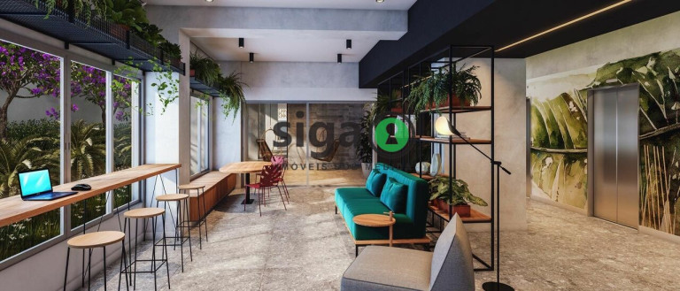 Imagem Apartamento com 1 Quarto à Venda, 24 m² em Brooklin - São Paulo