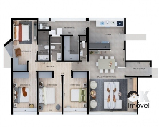 Imagem Apartamento com 4 Quartos à Venda, 151 m² em Higienópolis - São Paulo Imagem Apartamento com 4 Quartos à Venda, 151 m² em Higienópolis - São Paulo