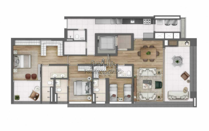Imagem Apartamento com 3 Quartos à Venda, 170 m² em Pinheiros - São Paulo