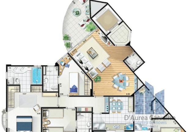 Imagem Apartamento com 2 Quartos à Venda, 116 m² em Brooklin Paulista - São Paulo Imagem Apartamento com 2 Quartos à Venda, 116 m² em Brooklin Paulista - São Paulo
