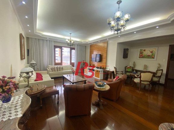 Imagem Apartamento com 4 Quartos à Venda, 184 m² em Gonzaga - Santos