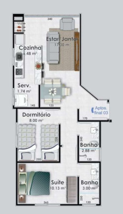 Imagem Apartamento com 3 Quartos à Venda, 60 m² em Zona Nova - Capão Da Canoa Imagem Apartamento com 3 Quartos à Venda, 60 m² em Zona Nova - Capão Da Canoa