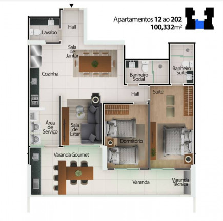 Imagem Apartamento com 2 Quartos à Venda, 100 m² em Centro - Mongagua Imagem Apartamento com 2 Quartos à Venda, 100 m² em Centro - Mongagua