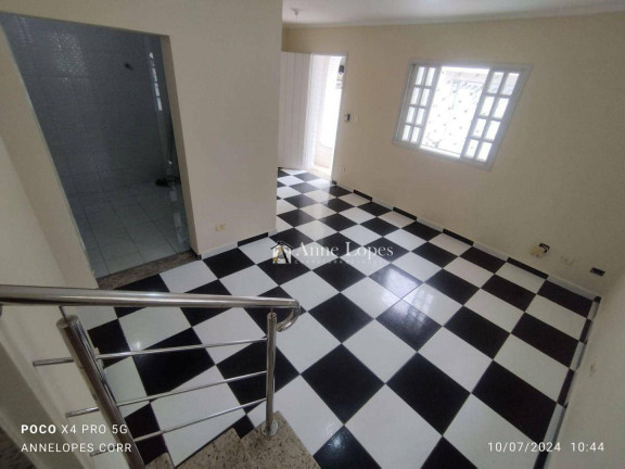 Imagem Casa com 2 Quartos para Alugar, 120 m² em Campo Grande - Santos Imagem Casa com 2 Quartos para Alugar, 120 m² em Campo Grande - Santos