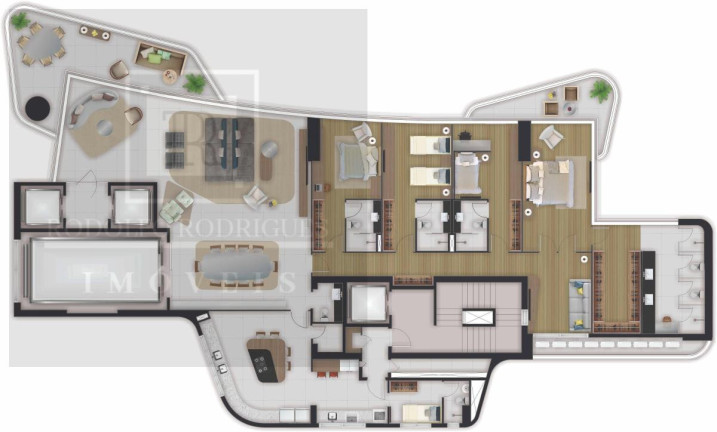 Imagem Apartamento com 4 Quartos à Venda, 368 m² em Meireles - Fortaleza