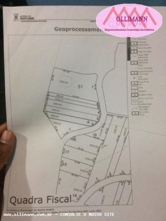 Imagem Terreno à Venda, 1.695 m² em Chácara Carreiras - Santo André Imagem Terreno à Venda, 1.695 m² em Chácara Carreiras - Santo André