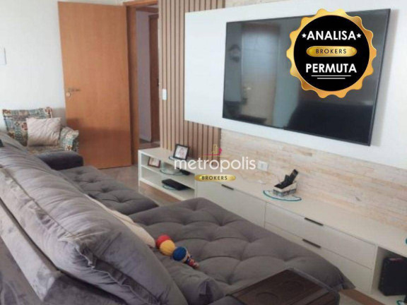 Apartamento com 3 Quartos à Venda, 141 m² em Vila Morelli - Mauá