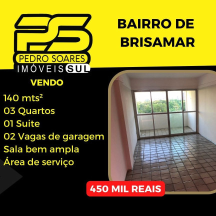 Apartamento com 3 Quartos à Venda, 140 m² em Brisamar - João Pessoa