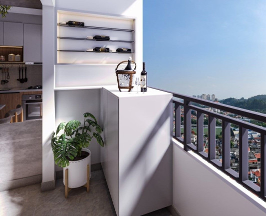 Imagem Apartamento com 2 Quartos à Venda, 37 m² em Rio Pequeno - São Paulo