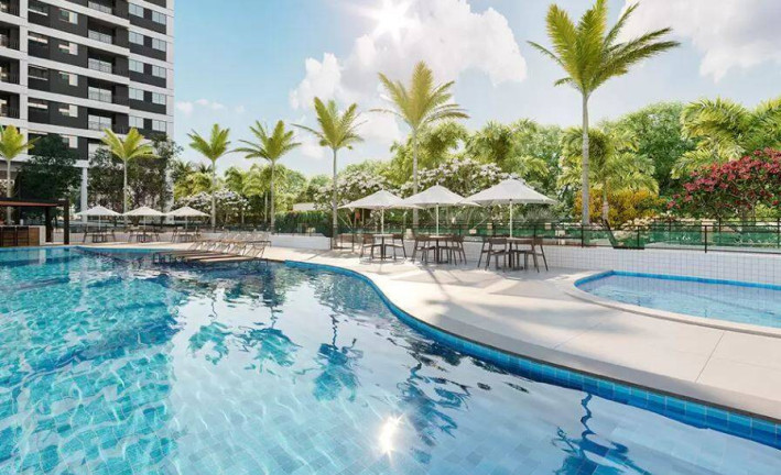 Apartamento com 2 Quartos à Venda, 51 m² em Presidente Kennedy - Fortaleza
