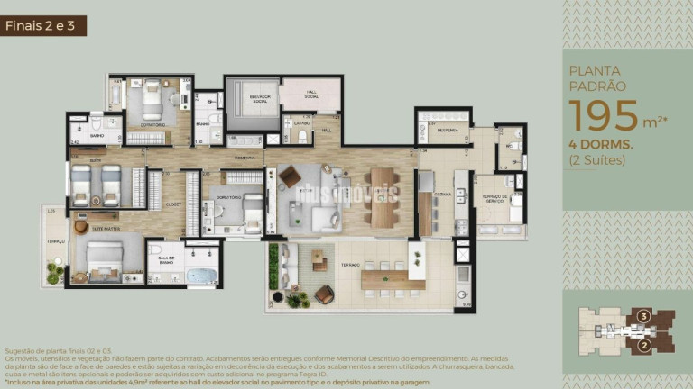 Imagem Apartamento com 4 Quartos à Venda, 195 m² em Morumbi - São Paulo Imagem Apartamento com 4 Quartos à Venda, 195 m² em Morumbi - São Paulo