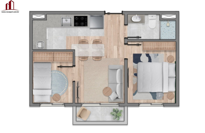 Imagem Apartamento com 2 Quartos à Venda, 37 m² em Residencial Santo Antonio - Franco Da Rocha Imagem Apartamento com 2 Quartos à Venda, 37 m² em Residencial Santo Antonio - Franco Da Rocha